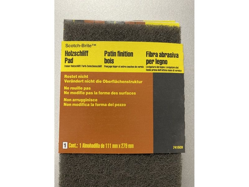 Smerigliatrici & Lucidatrici: Neue Holzschliff Pad 3 Stk. – Nuovo e nell'imballaggio originale da Necker venduto da liq24 1
