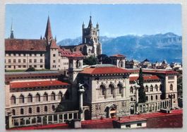 Lausnne - L' Université et la Cathédrale