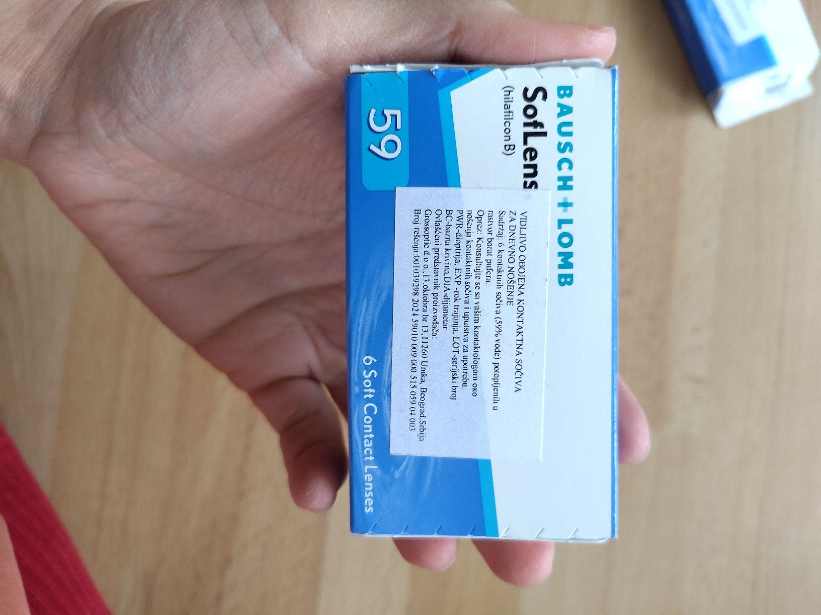 Lenti a contatto: 5 soft Contact Lenses Bausch & Lomb – Nuovo (secondo la descrizione) da Zürich venduto da Saf12