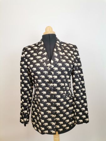 Elégance Paris Blazer Damen Elefantenmotiv