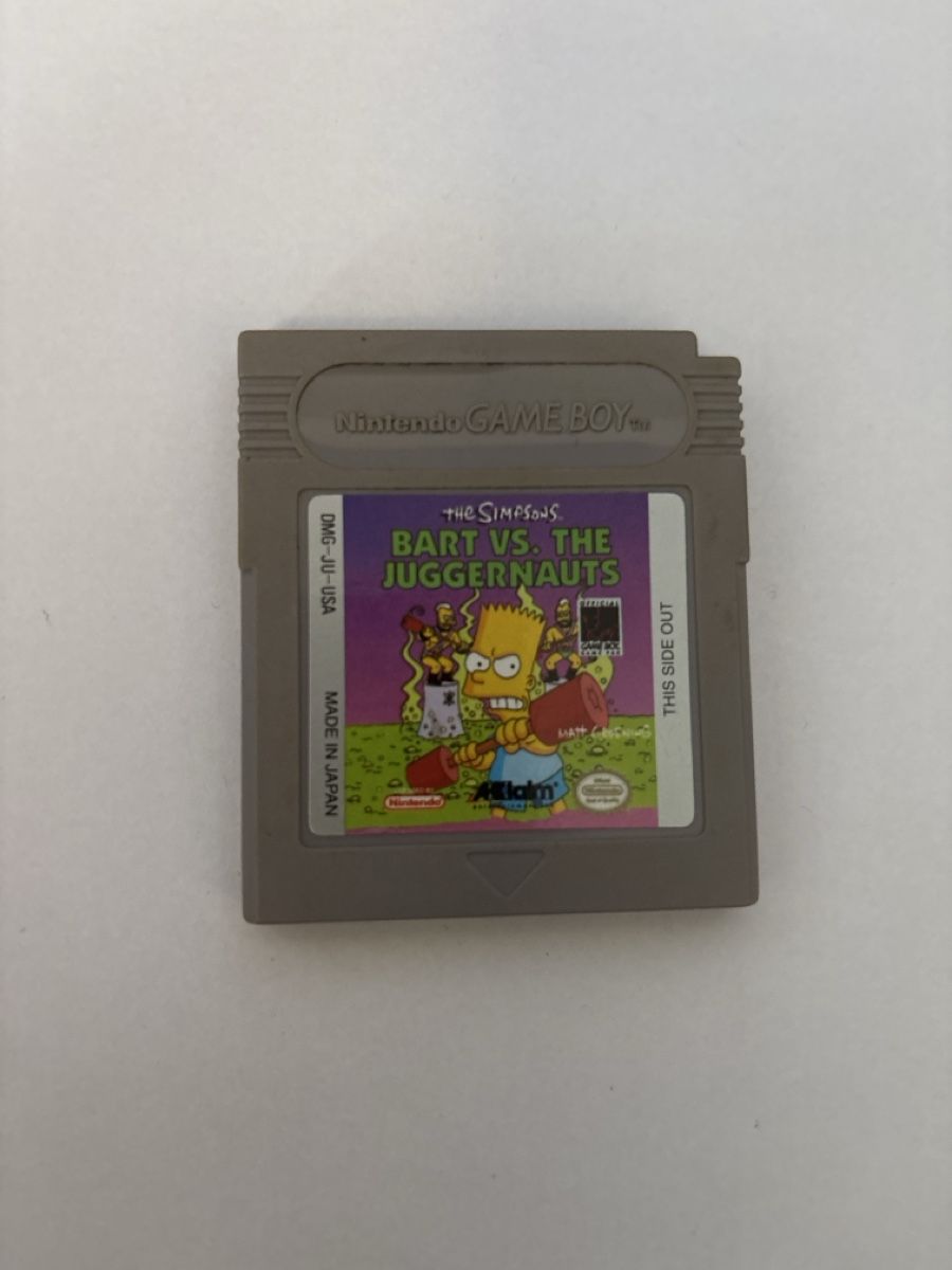 Spiele: Spiel The Simpsons Bart vs the Juggernauts Game Boy – Gebraucht aus Gebenstorf von RetroFuture
