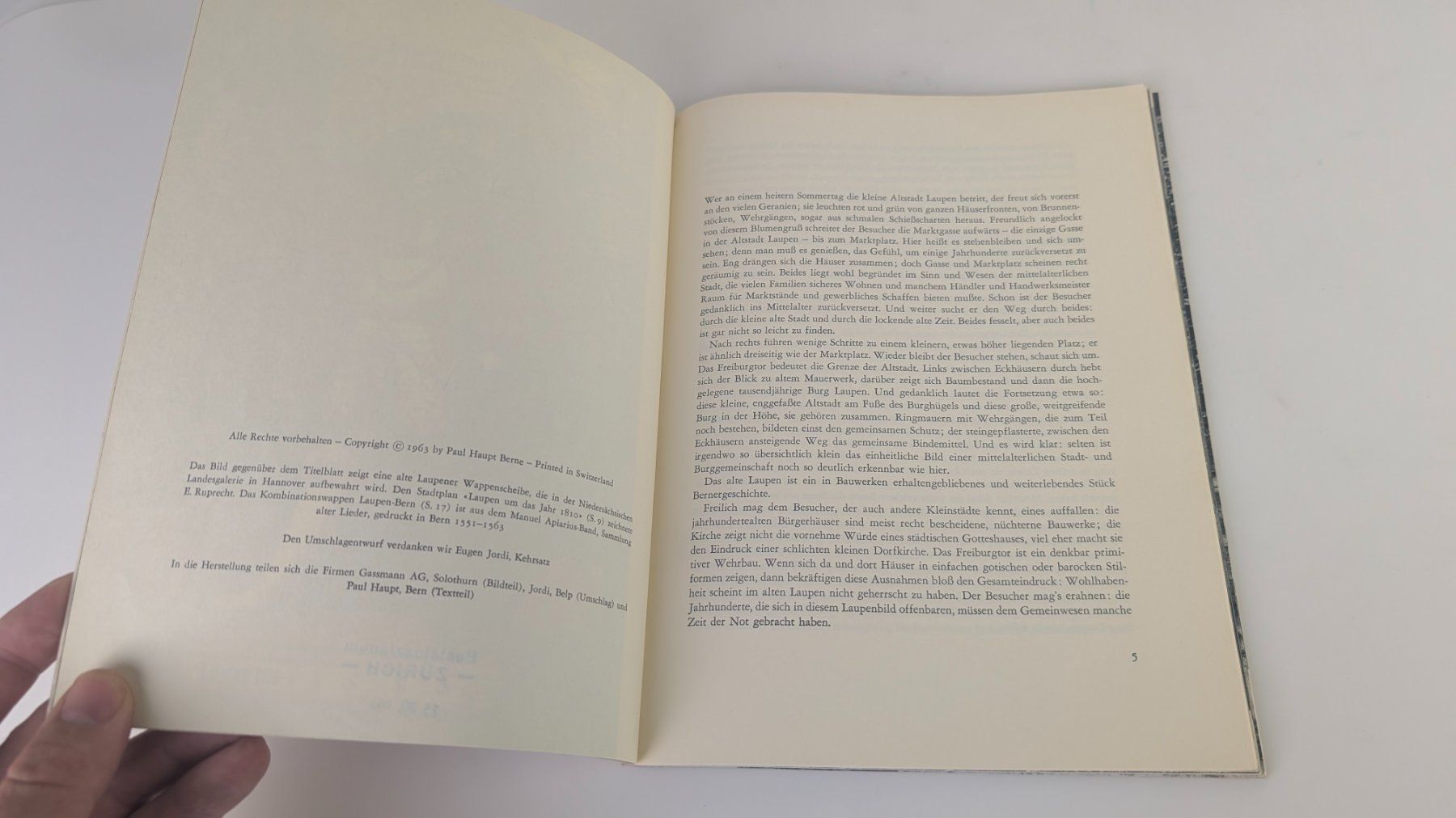 Libri: Berner Heimatbücher: Laupen 1963 – Usato da Zürich venduto da axolottchen 5
