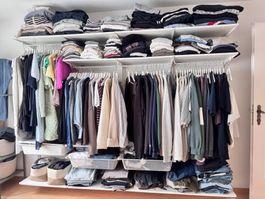 offener Kleiderschrank IKEA