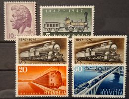 1947 100 Jahre Schweizer Eisenbahn *