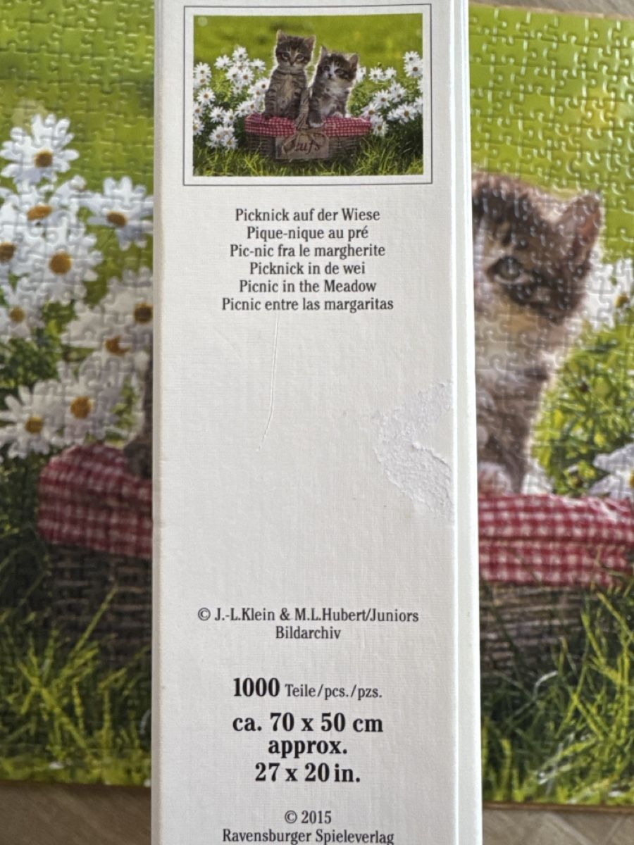 Ravensburger Puzzle: Ravensburger Puzzle 1000 Teile – Nuovo (secondo la descrizione) da Stadel venduto da nicibaer08 2