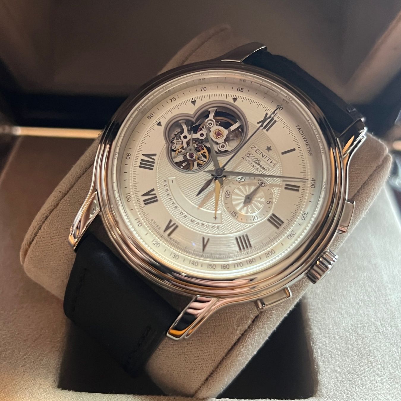 Zenith Uhren: Zenith Chronomaster Open Heart 03.1260.4021 – Gebraucht aus Carouge GE von Watchaser 8