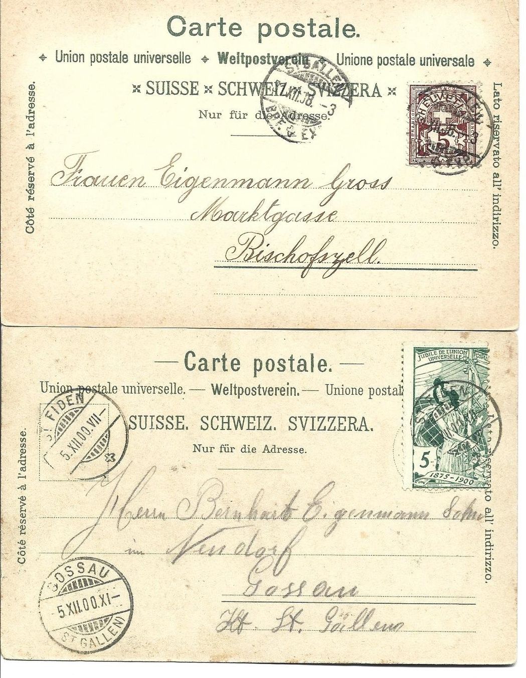 Ansichtskarten: AK St.Gallen  Lithos – Gebraucht aus Appenzell von mai25 1