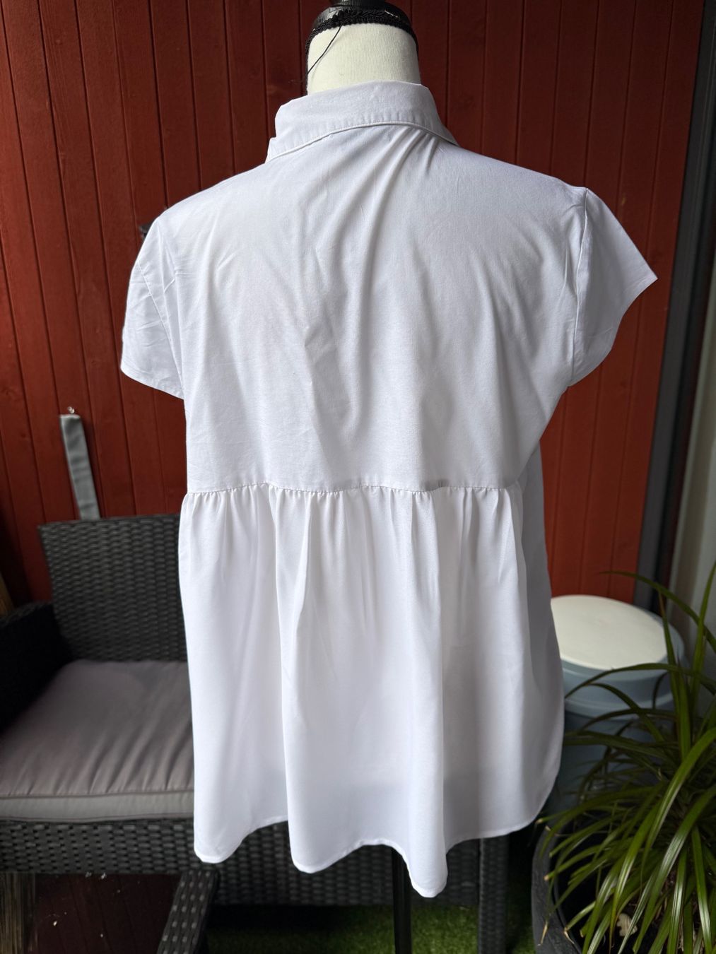 Camicette: Damen Bluse, Weiss, Grösse 40 - – Usato da Riehen venduto da edu_92w7 4