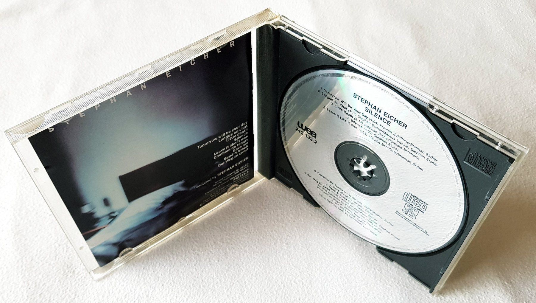 CD: Stephan Eicher – Silence - CD - 1987 - WEA – Usato da Uster venduto da Zardodel 3