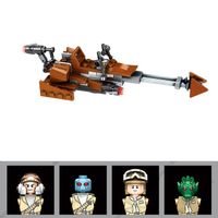 Star Wars Bausteinset mit 4 Figuren | Minifiguren