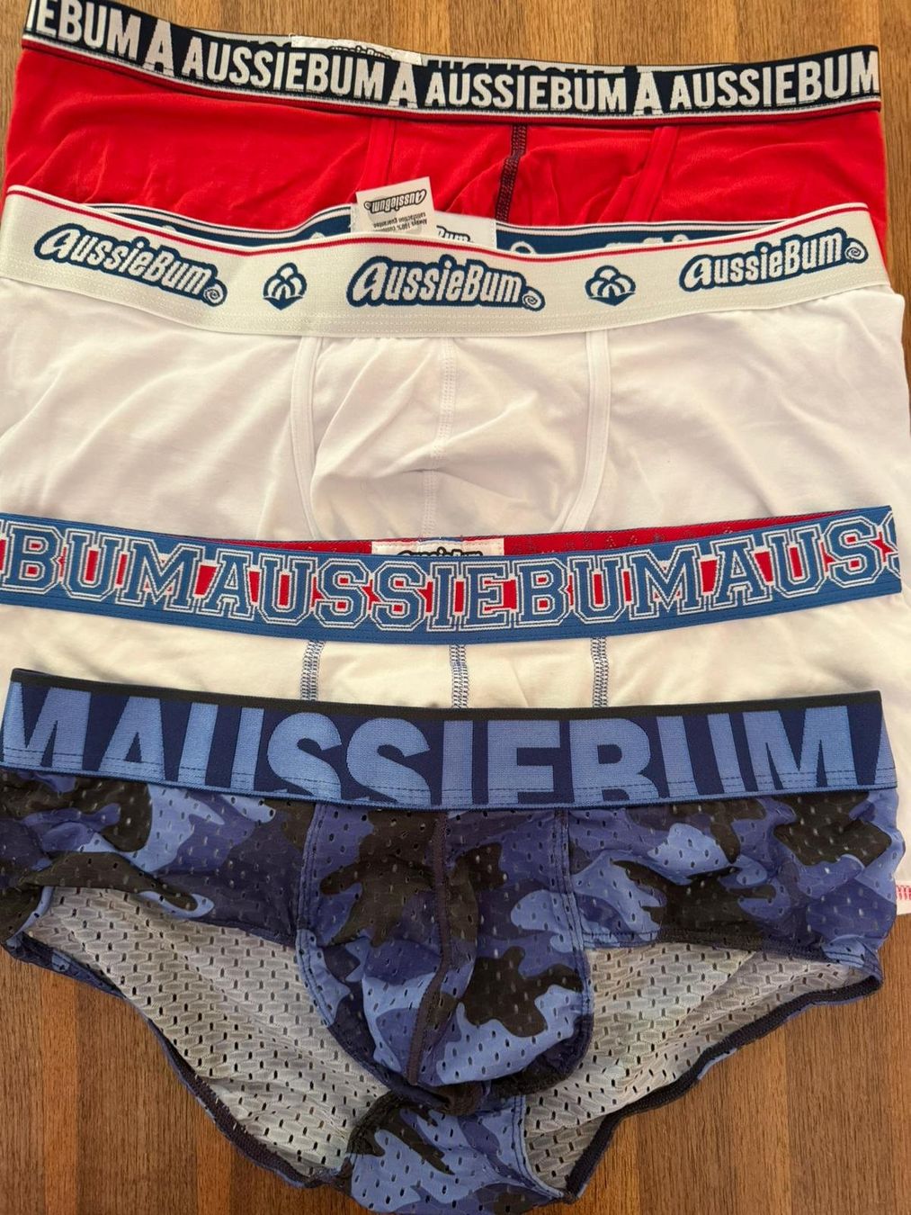 Biancheria intima: Aussiebum 4er Pack Pants - Neu – Nuovo e nell'imballaggio originale da Rombach venduto da man_v85c