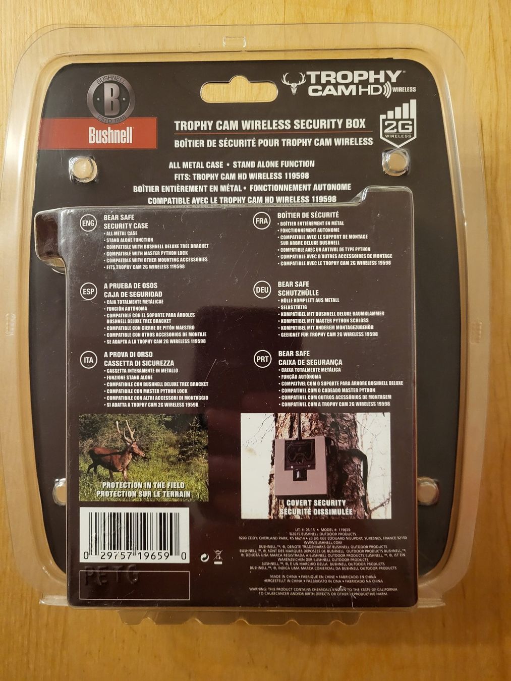 Kamera: Bushnell Trophy Cam Schutzhülle Metall – Neu und originalverpackt aus Urnäsch von Rteppich 2