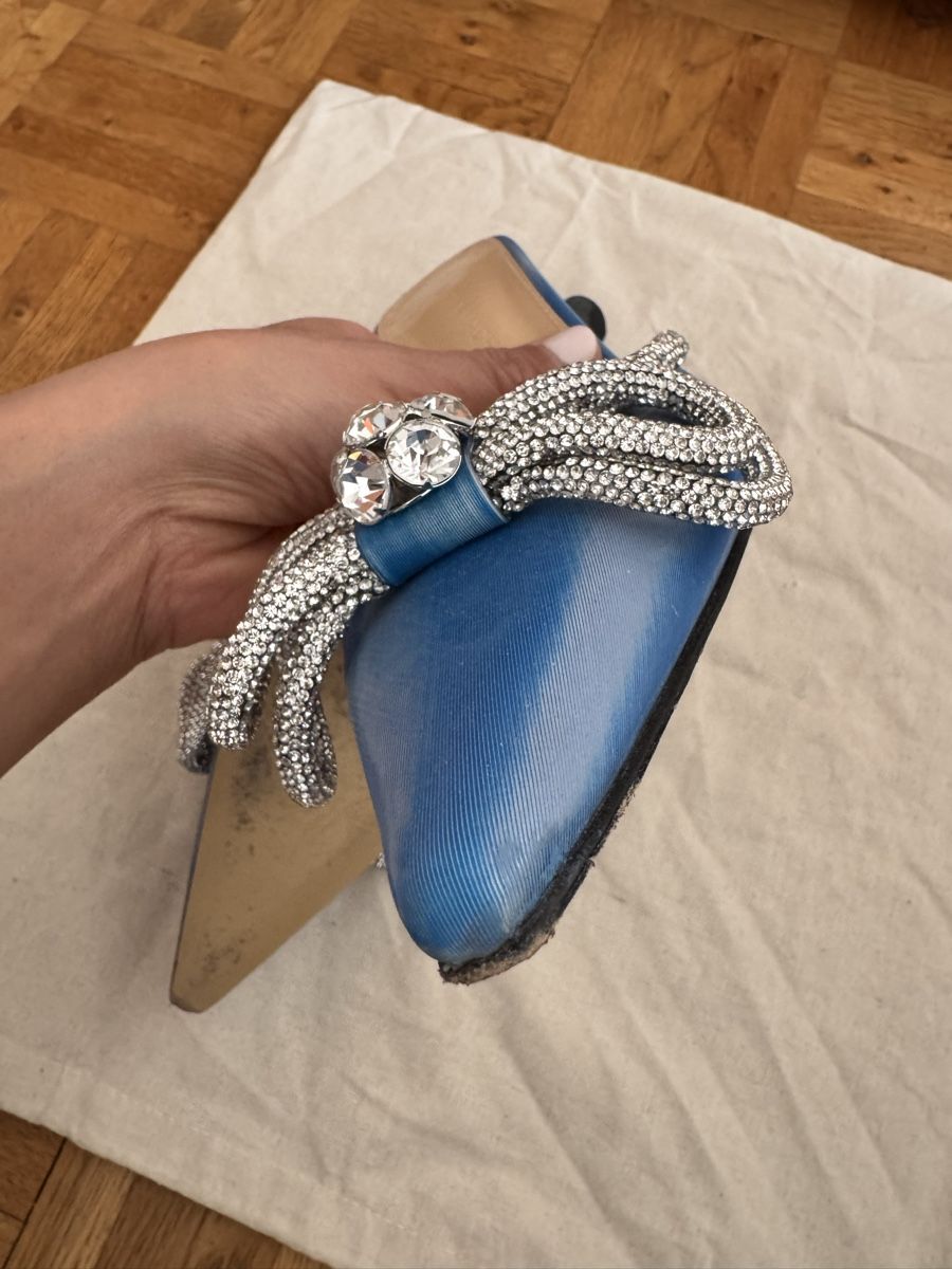 Scarpe da donna: MACH & MACH BLUE MULES – Usato da Zürich venduto da won_b75s 2