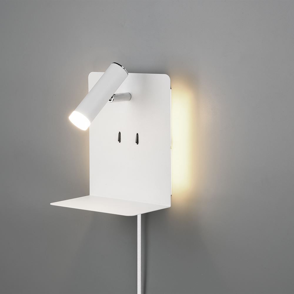 Lampen: LED Wandleuchte, Weiss, 16 cm x 20 cm – Neu (gemäss Beschreibung) aus Kreuzlingen von Smart-Light 3
