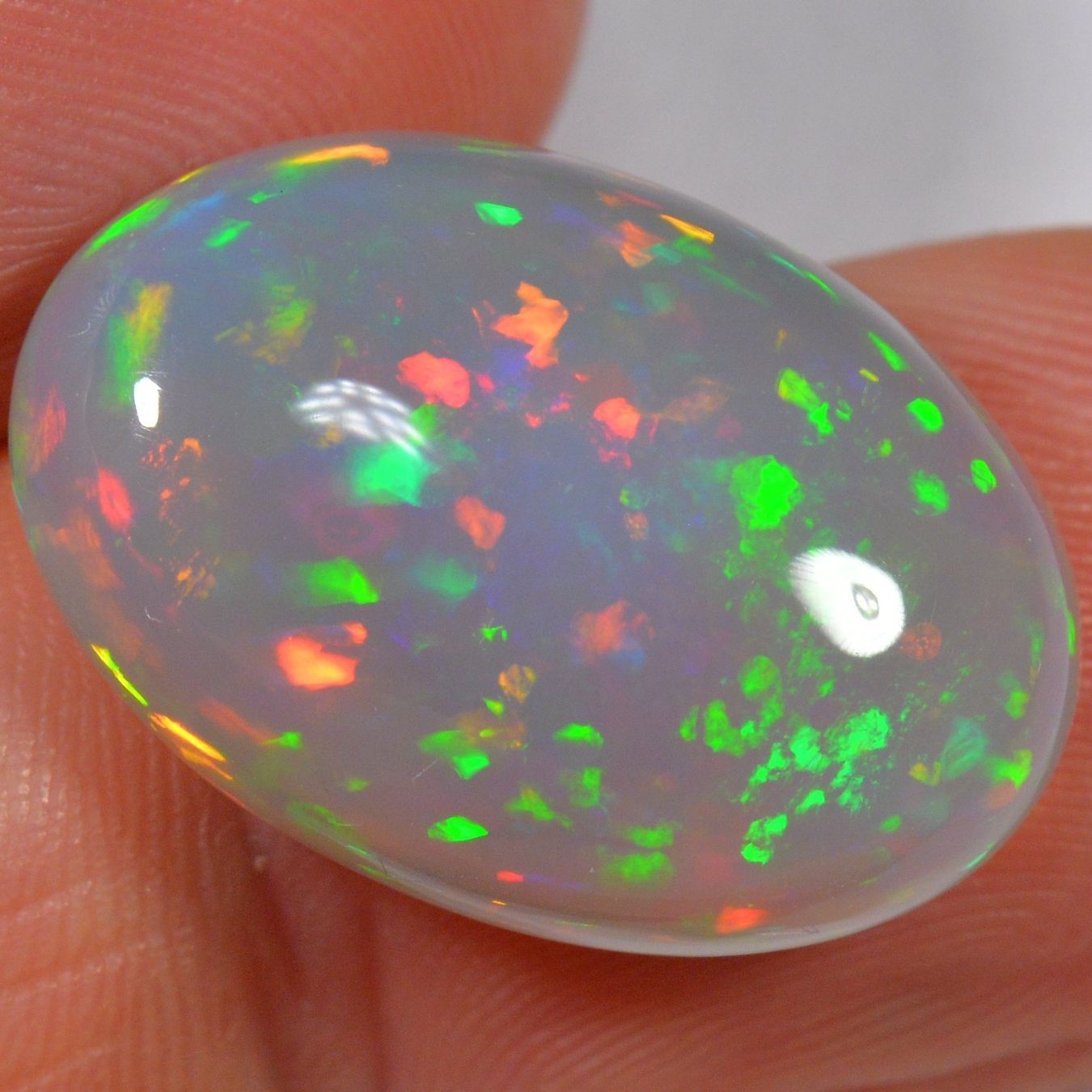 Edelsteine: 11.5 Karat - Ovaler Äthiopischer Welo Opal – Neu (gemäss Beschreibung) aus Rüti ZH von DeinOpal 5