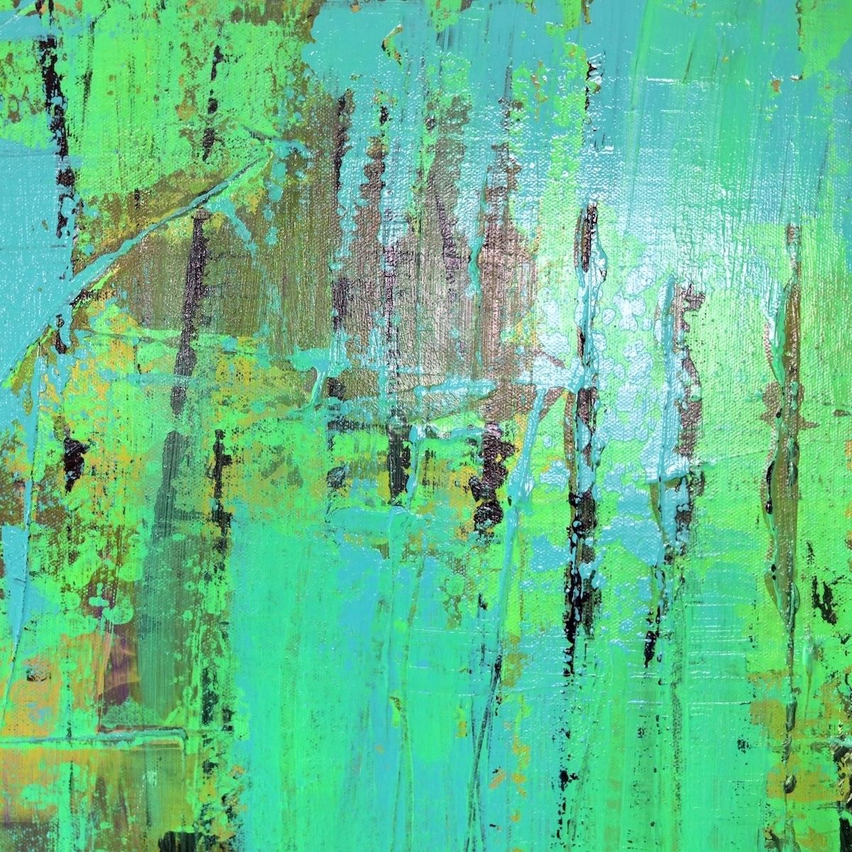 Gemälde: ANLUART – RELAX – Original Acrylgemälde 100x80 cm – Unikat – Neu und originalverpackt aus Bülach von ANLUART 6