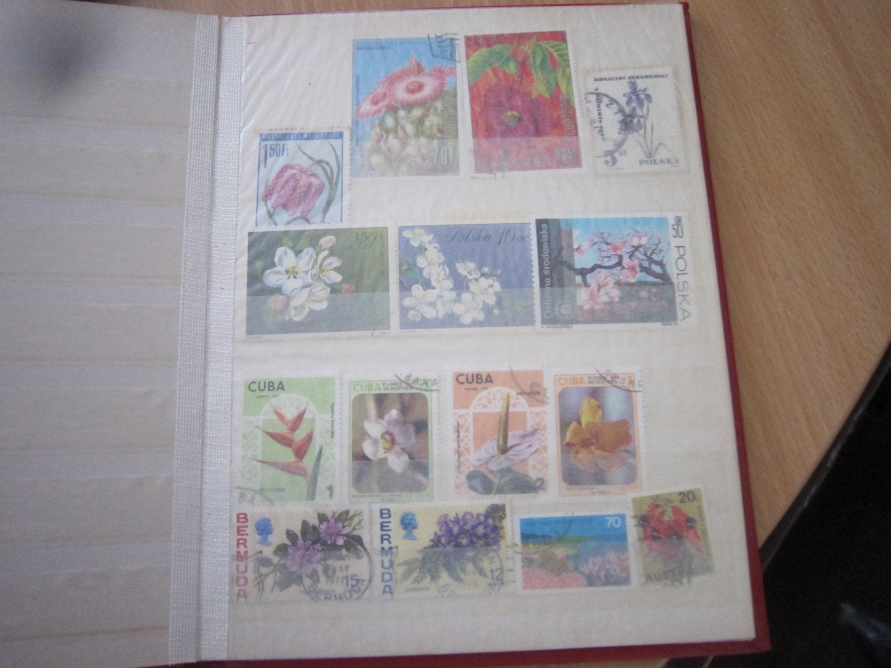 Alle Briefmarken: Lot O7 Album mit Marken Tiere, Blumen, ecc – Gebraucht aus Giubiasco von sal_9j6w 4