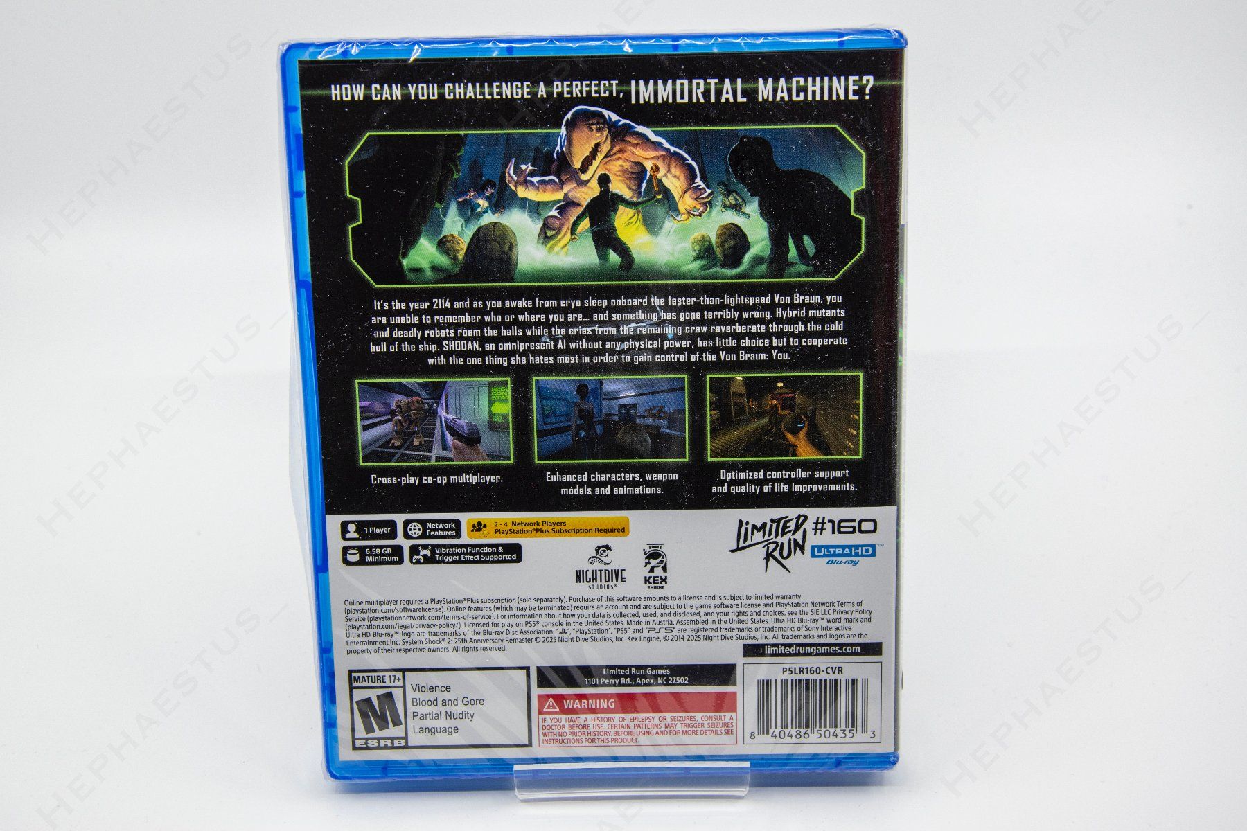 Giochi: System Shock 2 25th Anniversary Remaster PS5 NEU&OVP – Nuovo e nell'imballaggio originale da Effretikon venduto da Hephaestus_ 1