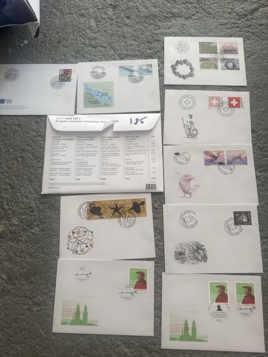 Alle Briefmarken: Lot 185 timbres poste  – Gebraucht aus chalais von Lamarie88