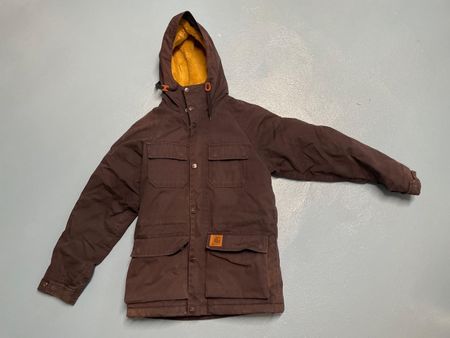 Carhartt Winter Jacke Braun mit Teddyfutter, Top Zustand!