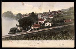 AK Cully, Totalansicht mit Kirche