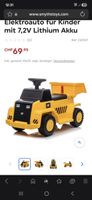 CAT Elektroauto Dumper 7.2V Lithium Akku für Kinder