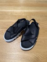 SCHWARZE MARC O’POLO LEDERSANDALEN
