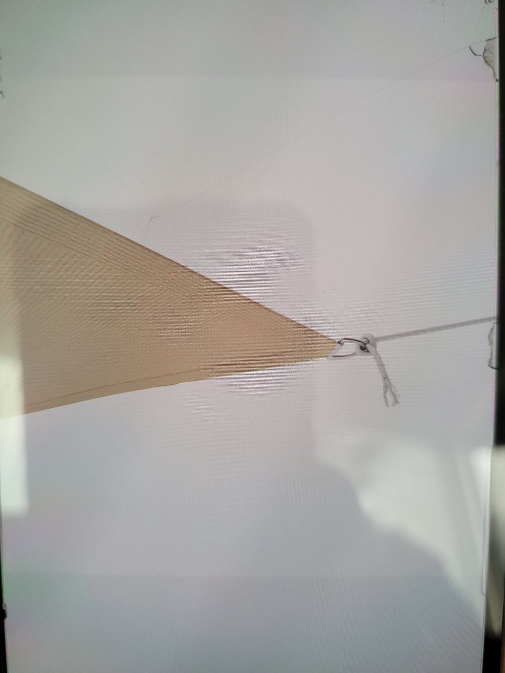 Gonser Parasols: Sonnensegel 4x6m beige – Neuf avec emballage d'origine à Moosseedorf par Studiii_ 2