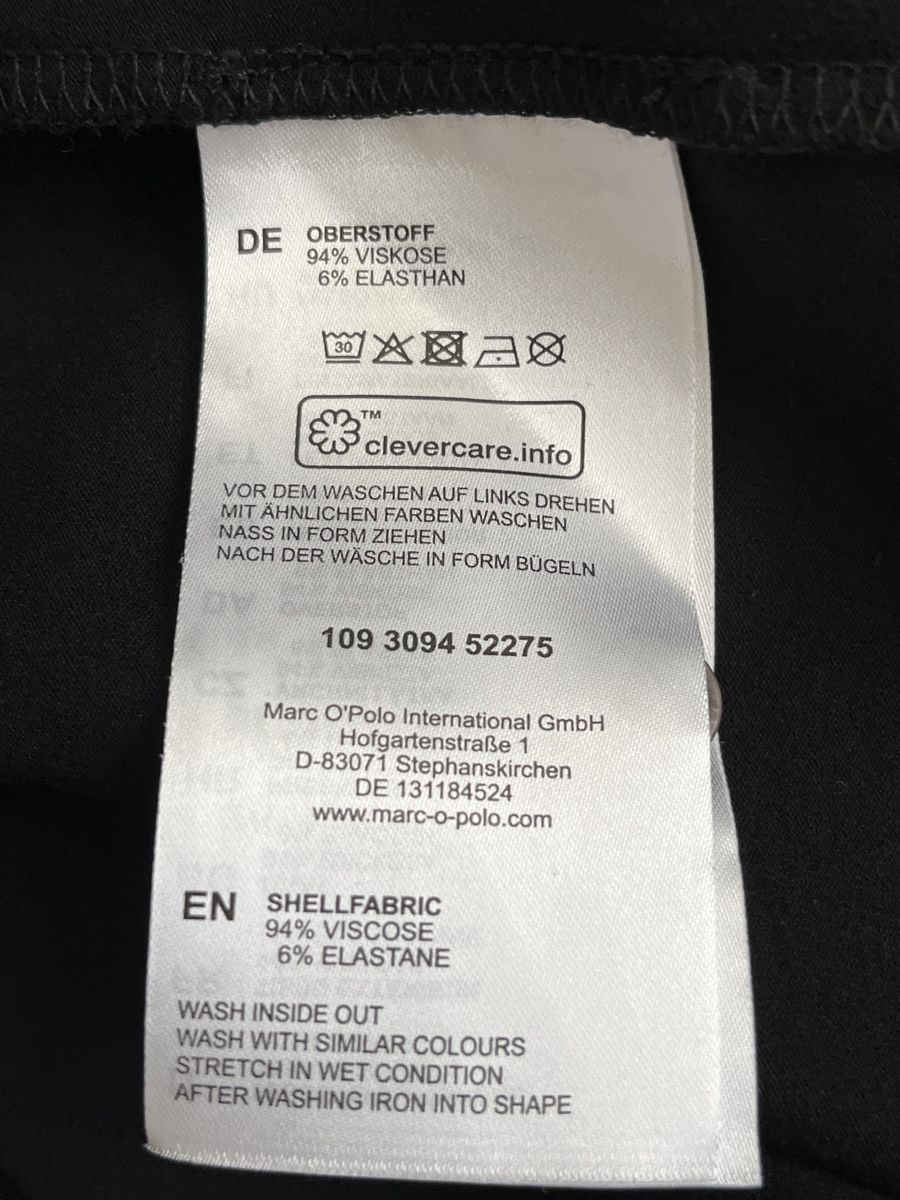 Marc O'Polo Camicette: Marc O'Polo Bluse Schwarz Grösse 36 – Usato da Zürich venduto da Kleanthy 3