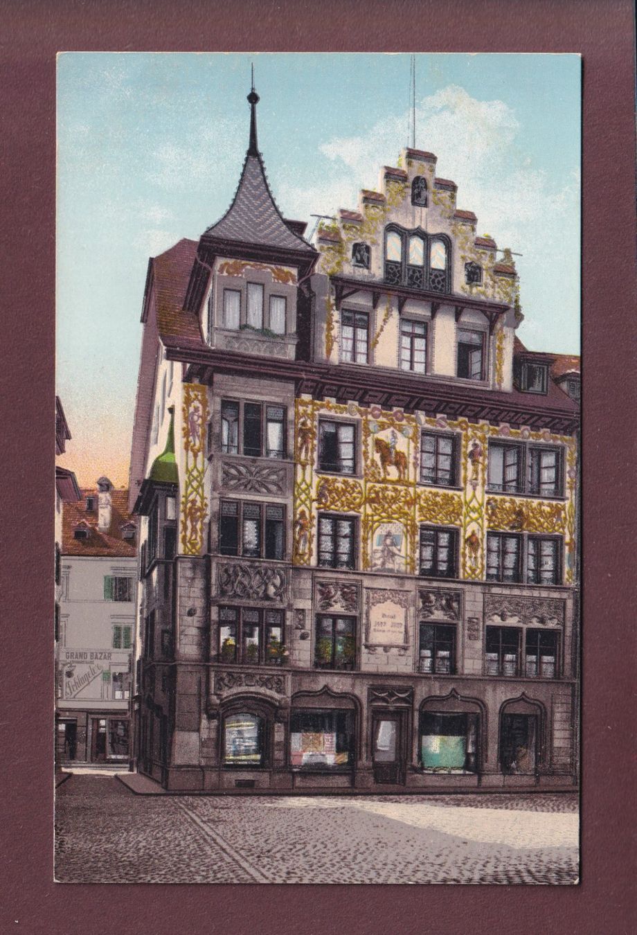 Cartoline postali: LUZERN - Dornacherhaus – Usato da Pully venduto da nicecards
