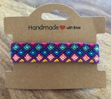 Regenbogen Armband / Rainbow Friendship Bracelet  - Handmade