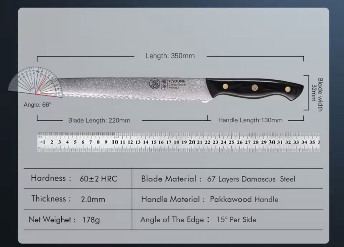 Coltelli da cucina: Brotmesser – Nuovo e nell'imballaggio originale da Arbon venduto da clothes187 2