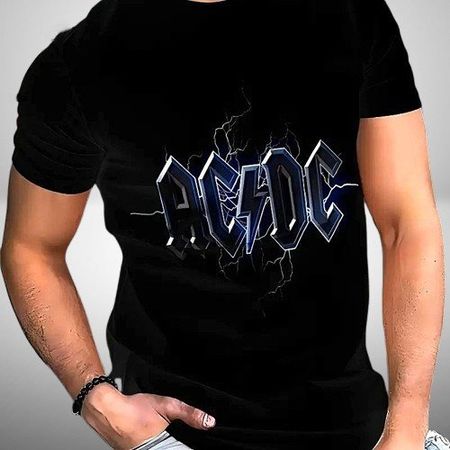 🔥🎸Rockiger Style mit AC/DC–Dein Lieblingsshirt! L(50)🔥💫