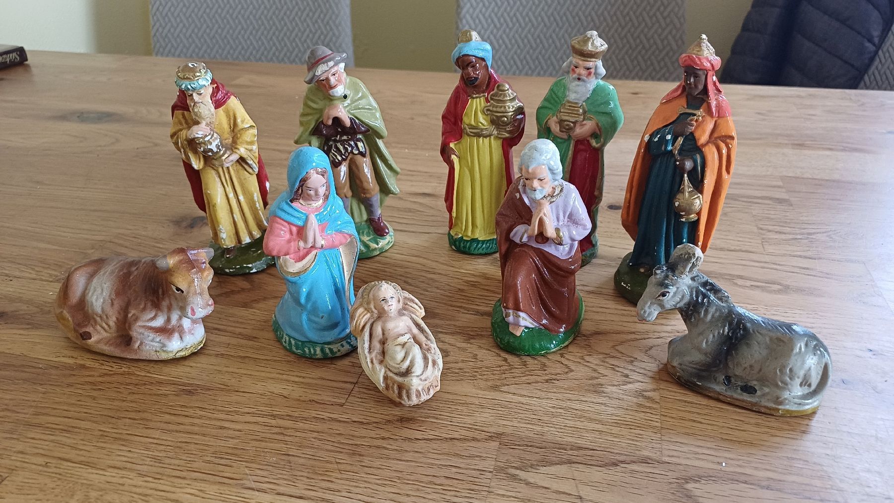 Figuren: Schöne Krippenfiguren – Gebraucht aus Flawil von Naphtali