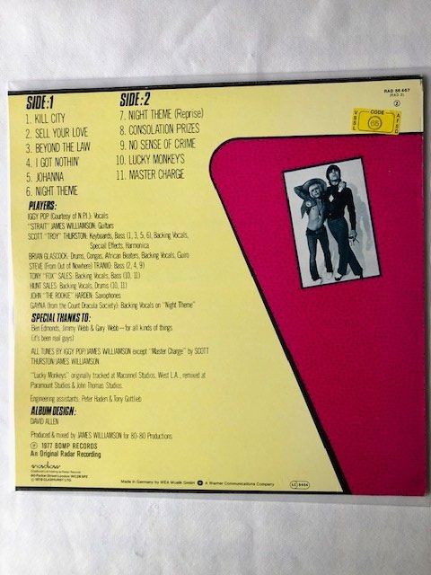 Dischi in vinile: Iggy Pop – Usato da Aarwangen venduto da Jukebox3 2