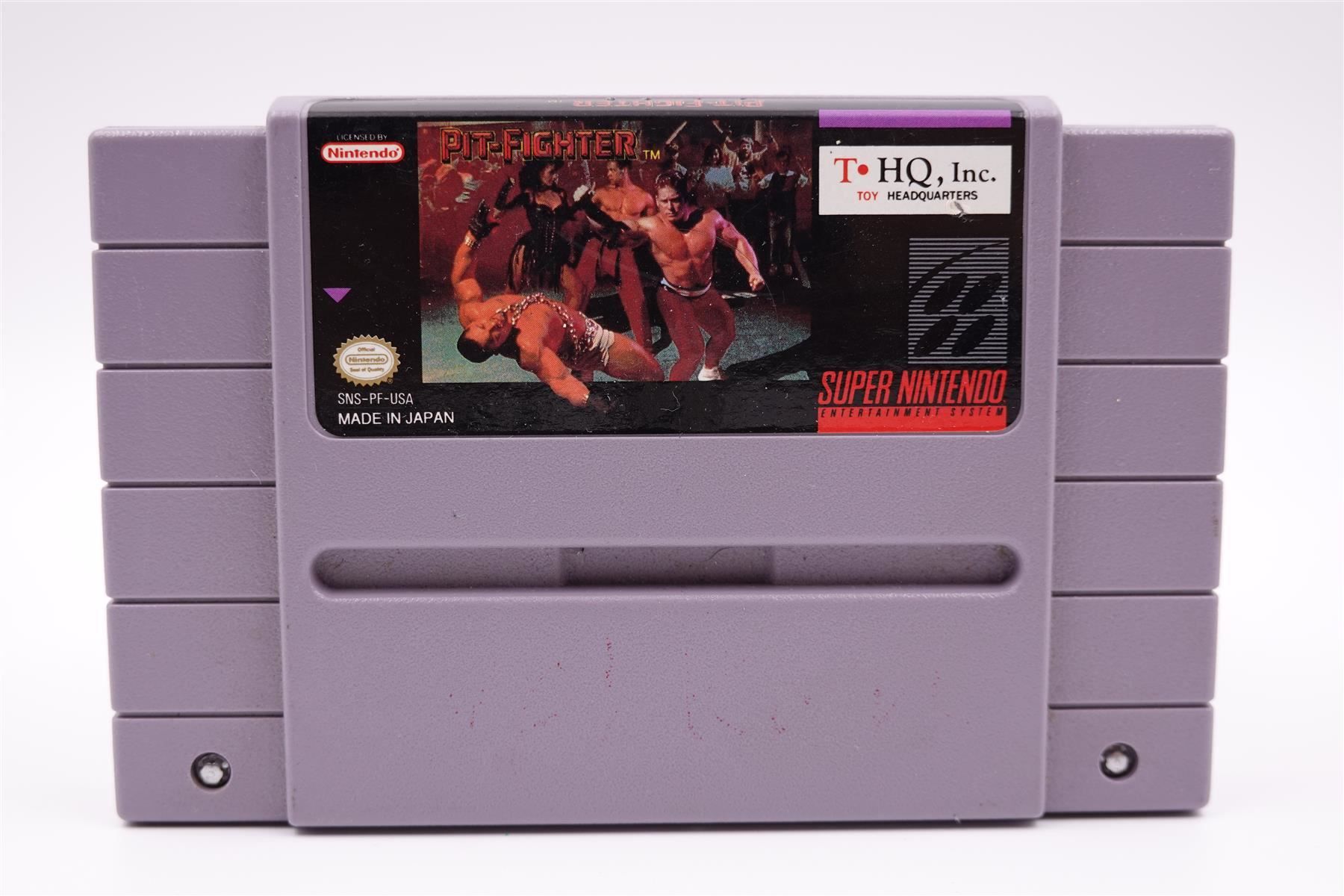 Nintendo Spiele: Pit-Fighter (SNES) – Gebraucht aus Herisau von ZelliZone