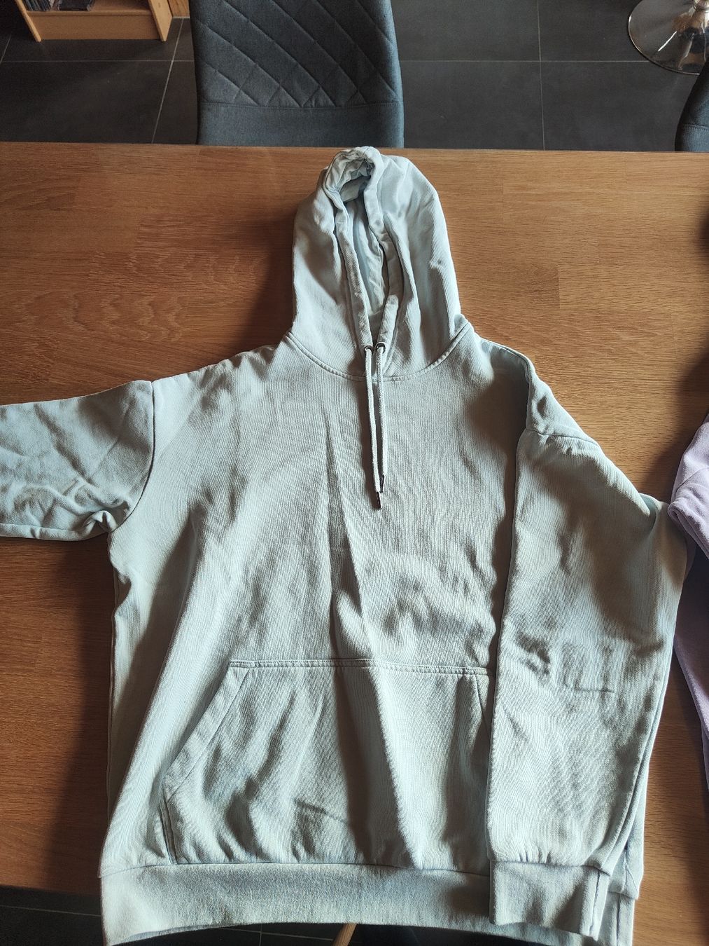 Maglioni & Felpe: Pull à capuche bleu "YOURTURN" taille L – Usato da Arveyes venduto da villarscars