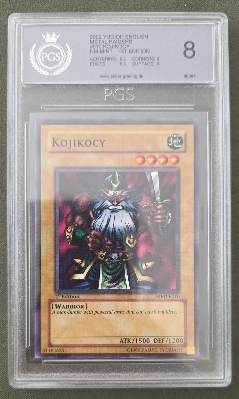 Yugioh Carte collezionabili: Yu-Gi-Oh! PSA / PGS 8 1.Edition MRD-E010 Kojikocy – Usato da Oberwil BL venduto da Autobueb