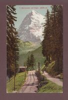 MÜRRENBAHN - Eiger - 1910 Hotel Stempel