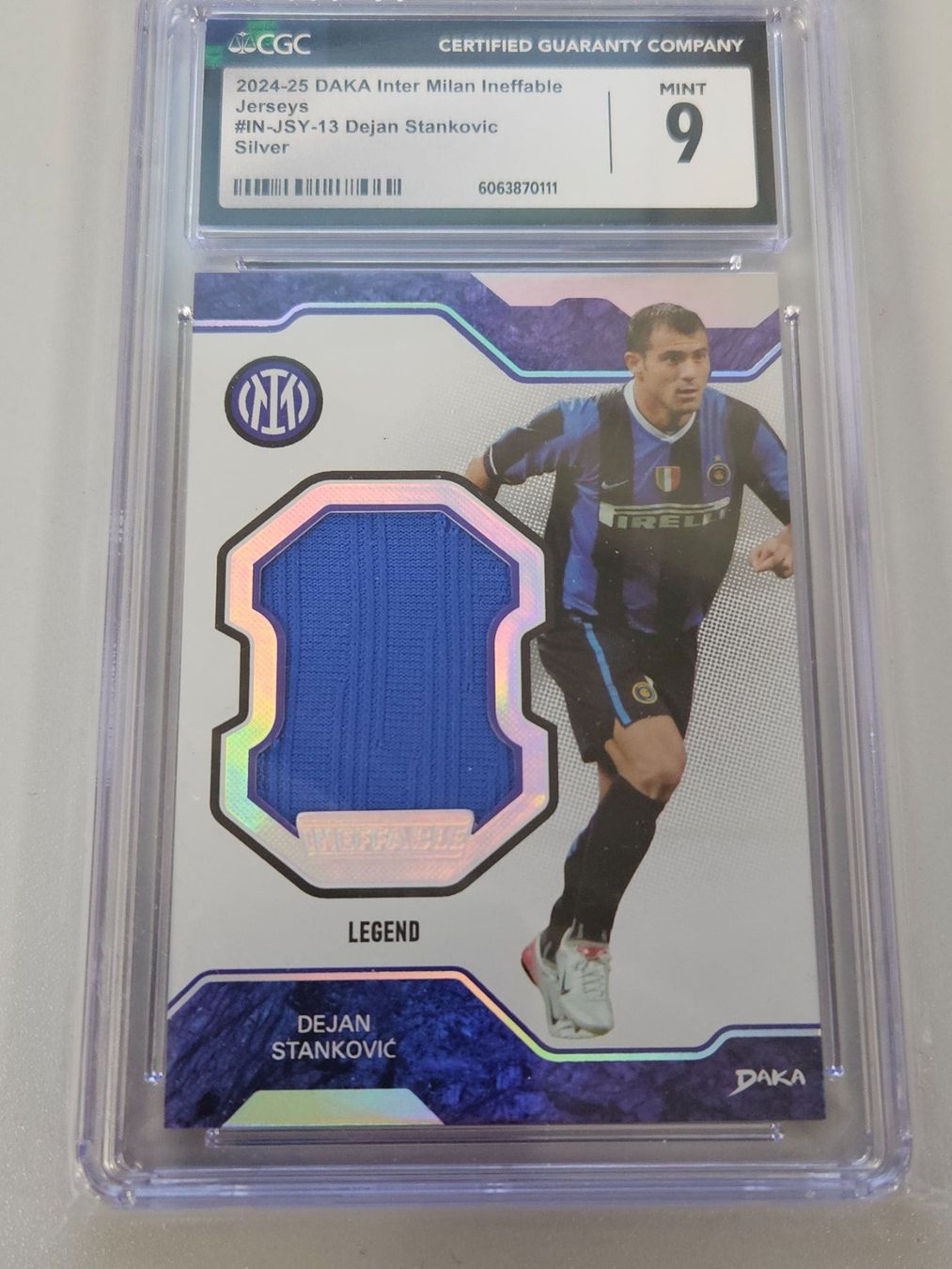 Carte collezionabili: 24/25 DAKA Ineffable Jersey/45 MINT 9 D.STANKOVIC Inter – Usato da Arth venduto da Web_air1