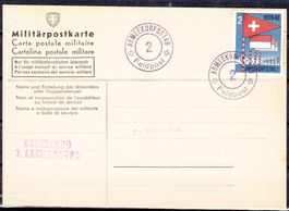 Militärpostkarte 2.Wk Mit Soldatenmarke