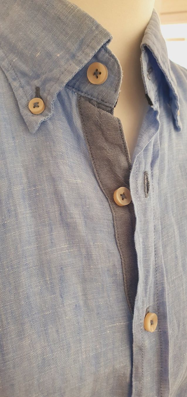 Chemises: Leinen Hemd 100% Gr. M hellblau – D'occasion à Stansstad par InStyle8 8