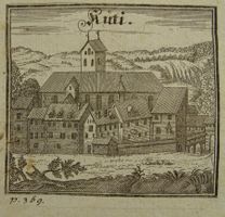RÜTI, KUPFERSTICH, BLUNTSCHLI 1742