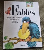 Fables de La Fontaine illustrations Sophie Toussaint livre 