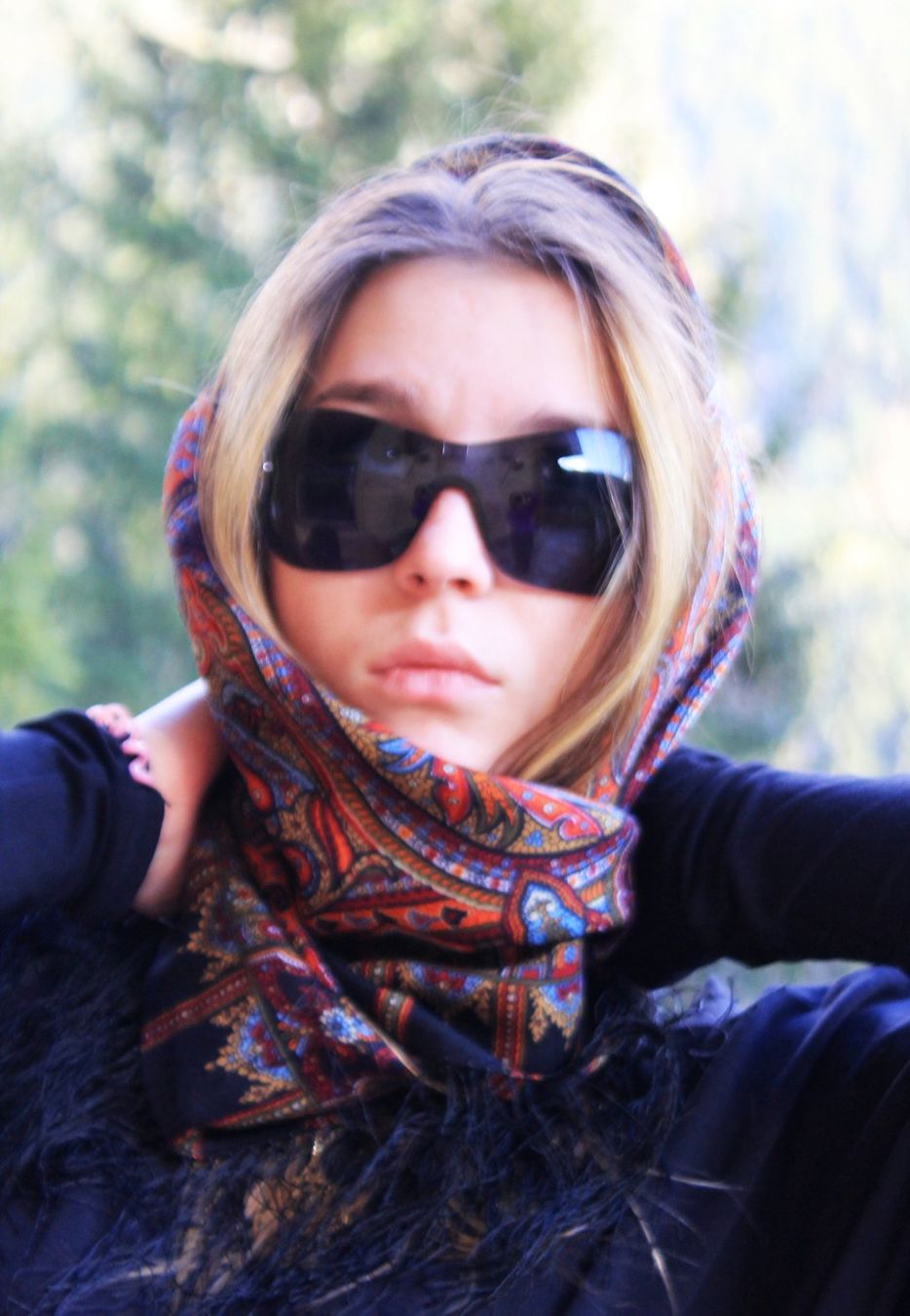 Foulard & Sciarpe: Boho chic paisley  châle  vintage, franges – Nuovo e nell'imballaggio originale da Chamoson venduto da OkGeo 2