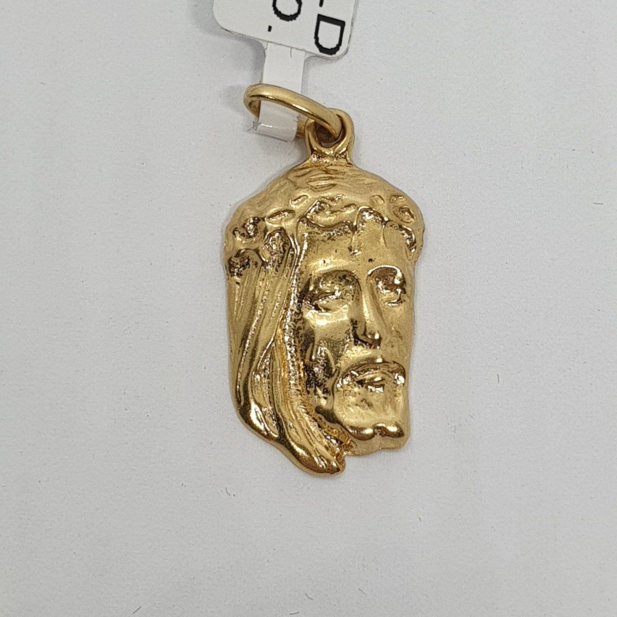 Ciondoli: Echt 18K Gold - Jesus Anhänger – Usato da Luzern venduto da Goldhaus-Luzern