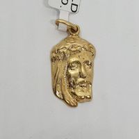 Echt 18K Gold - Jesus Anhänger