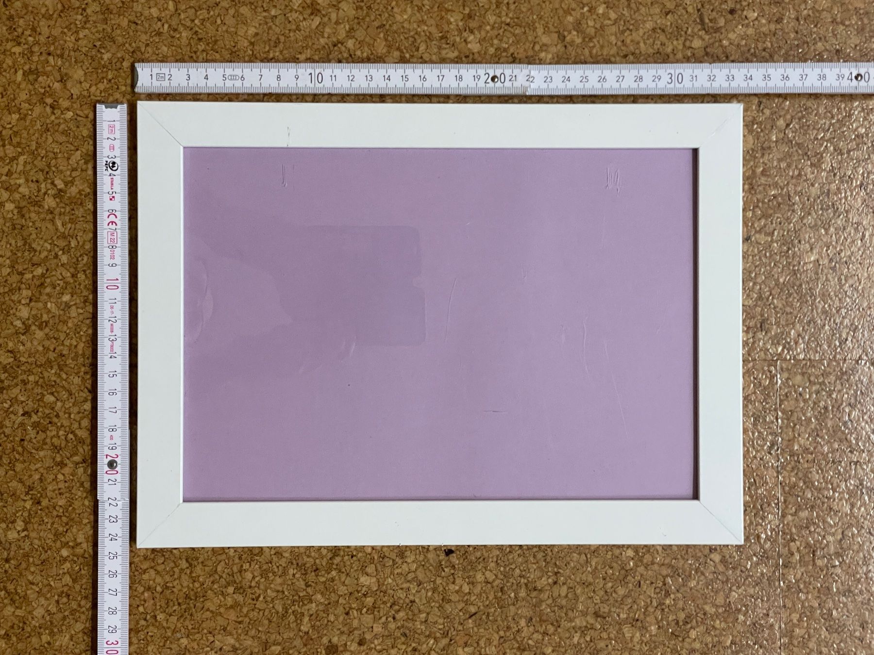 Bilderrahmen: Weisser Bilderrahmen, 30 x 20 cm – Gebraucht aus Mettmenstetten von zum123 1