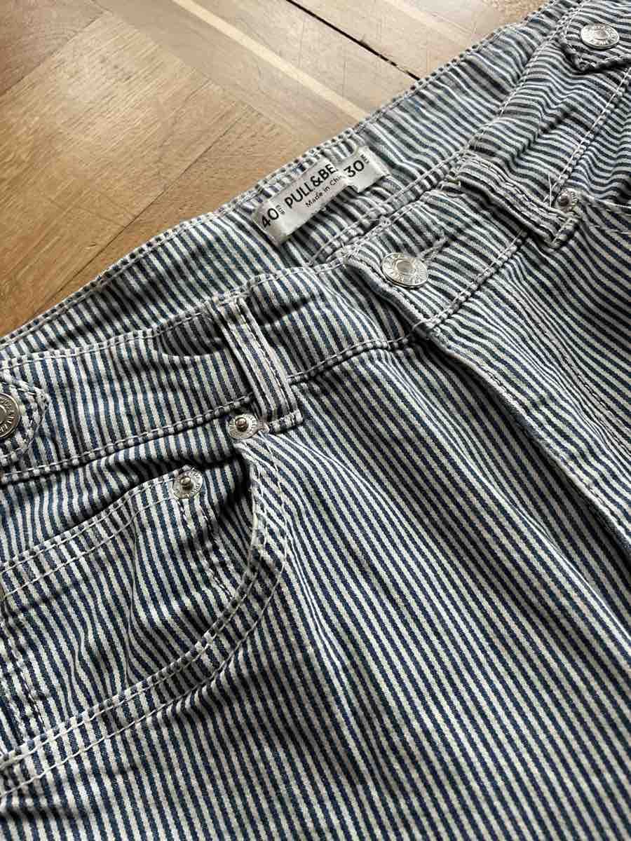 Pull&Bear Hosen: Pull&Bear Freizeithose Damen gestreift Tall – Neu (gemäss Beschreibung) aus Bern von noemirachel 1