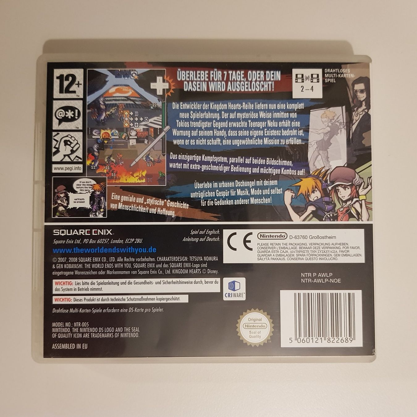 Nintendo Jeux: The World Ends with you /DS – D'occasion à Münchenstein par 2DGames 1